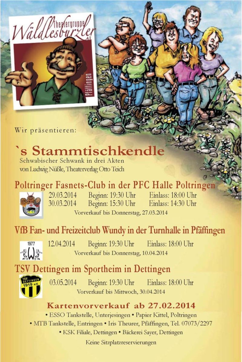 2014 Plakat Stammtischkendle Homepage